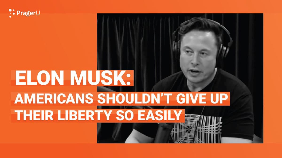 Elon Musk: Americans Shouldn't Give up Their Liberty so Easily